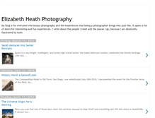Tablet Screenshot of blog.elizabethheathphotography.com